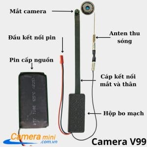 Camera ngụy trang mini siêu nhỏ V99