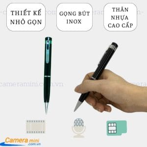 camera ngụy trang bút viết v7