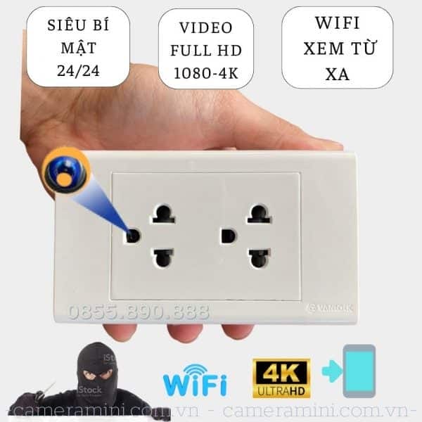 Camera ổ điện âm tường - 1