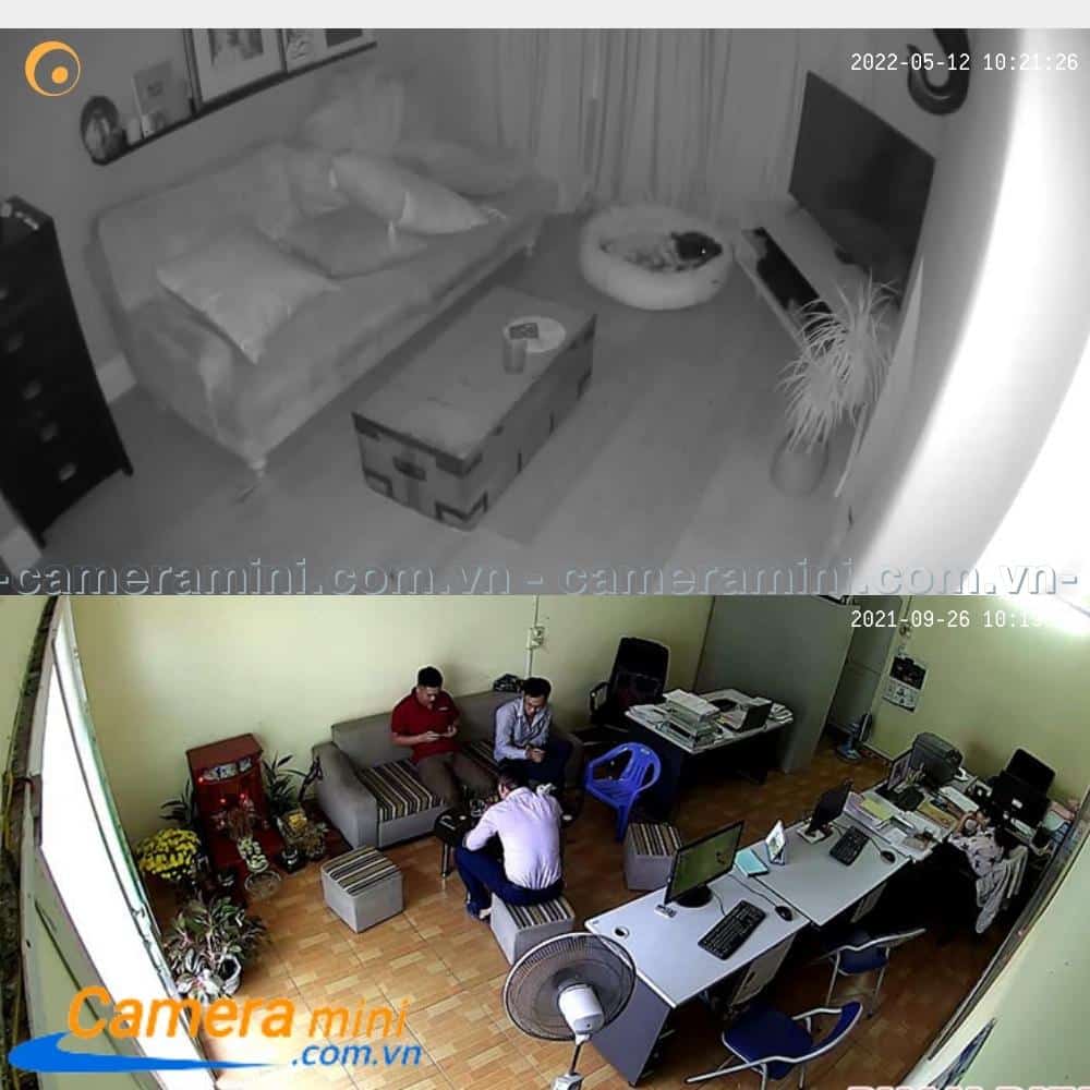 Hình ảnh Camera mini HQ-V99 hồng ngoại xem đêm ghi lại