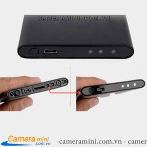 Camera Ngụy Trang Sạc Dự Phòng H8, Nhỏ Gọn, Video Full HD Sắc Nét 8 Cắc mặt trên Camera ngụy trang sạc dự phòng H8