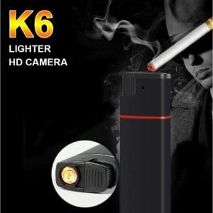 Camera ngụy trang bật lửa k6