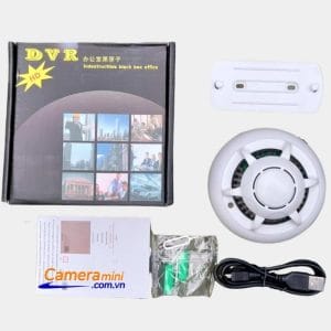 Bộ camera ngụy trang đầu báo khói s06