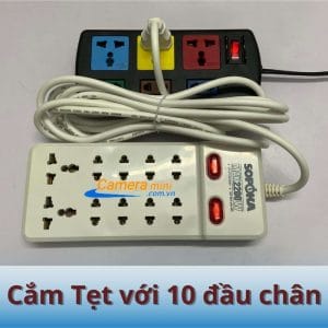 Camera Ngụy Trang Ổ Cắm Điện Sopoka, Hàng Xịn, Xem Từ Xa 9 Camera ổ cắm điện dây chuyền sopoko 10 chân cắm