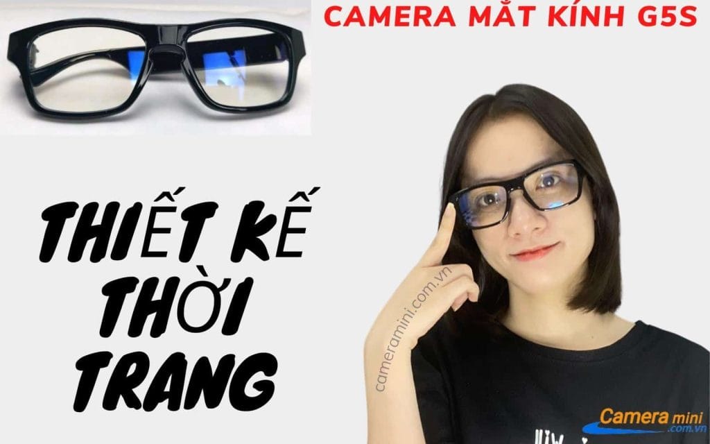 Camera ngụy trang mang theo mắt kính G5s