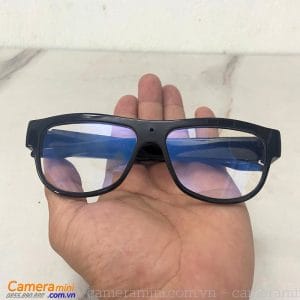 Camera ngụy trang mắt kính G3, Thiết kế mắt đục lỗ nằm giữa, giúp video quay đúng trong tâm hơn