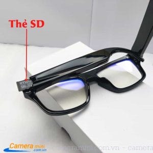 Camera Ngụy Trang Mắt Kính G5s, Thời Trang Siêu Nét 7 Lắp thẻ nhớ cho camera mắt kính G5s