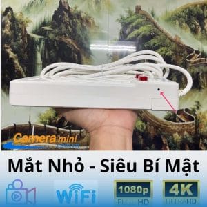 Camera Ngụy Trang Ổ Cắm Điện Sopoka, Hàng Xịn, Xem Từ Xa 8 Mắt camera mini được chế tạo tinh vi, khó phát hiện
