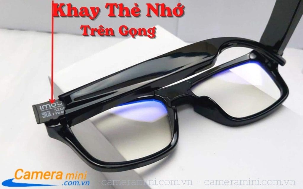 Camera Ngụy Trang Kính Mắt G5s Online, 4k Siêu Nét, Siêu Bền 16 Lắp thẻ nhớ cho camera kính mắt g5s