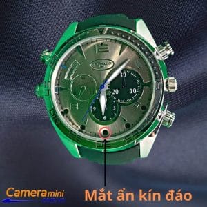 Mắt camera ngụy trang đồng hồ siêu nhỏ đồng hồ đeo tay w500