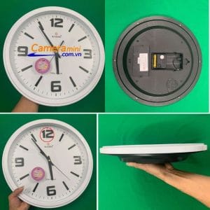 Camera Ngụy Trang Đồng Hồ Treo Tường KT32 - 4K Siêu Nét 8 Camera ngụy trang đồng hồ để bàn kashi t32