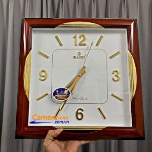 Camera đồng hồ treo trường kv100