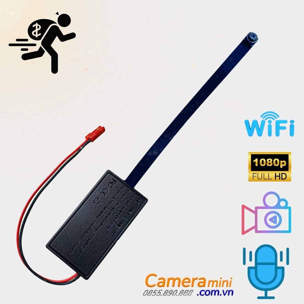 Camera mini ngụy trang siêu nhỏ v99s