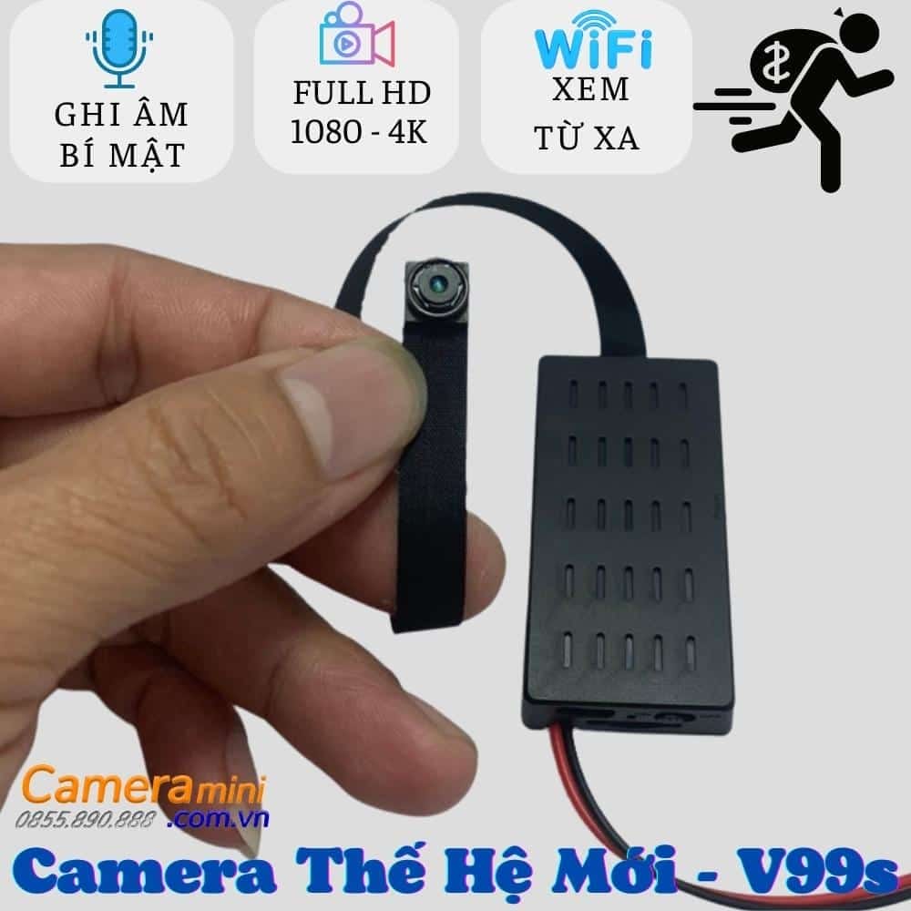 Mua camera mini siêu nhỏ tại Quận 4 Thành phố Hồ Chí Minh 30 Camera mini ngụy trang siêu nhỏ v99s