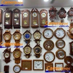 Các loại camera ngụy trang đồng hồ treo tường tại cameramini.com.vn