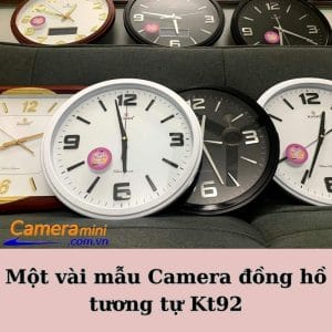 Một số mẫu camera ngụy trang đồng hồ Kashi