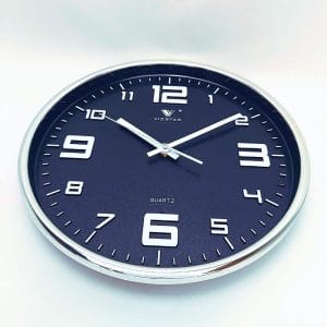 Camera đồng hồ treo tường QT34 - Nền đen