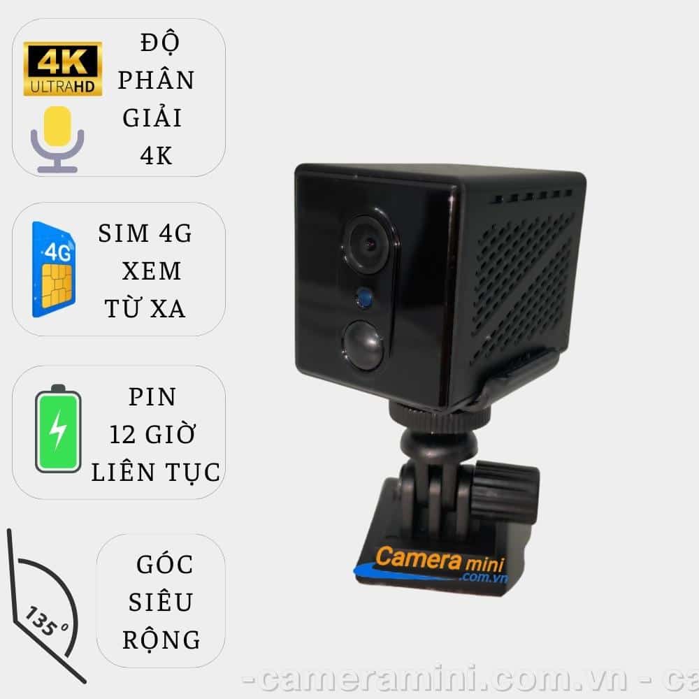 Camera dùng sim 4G X7D