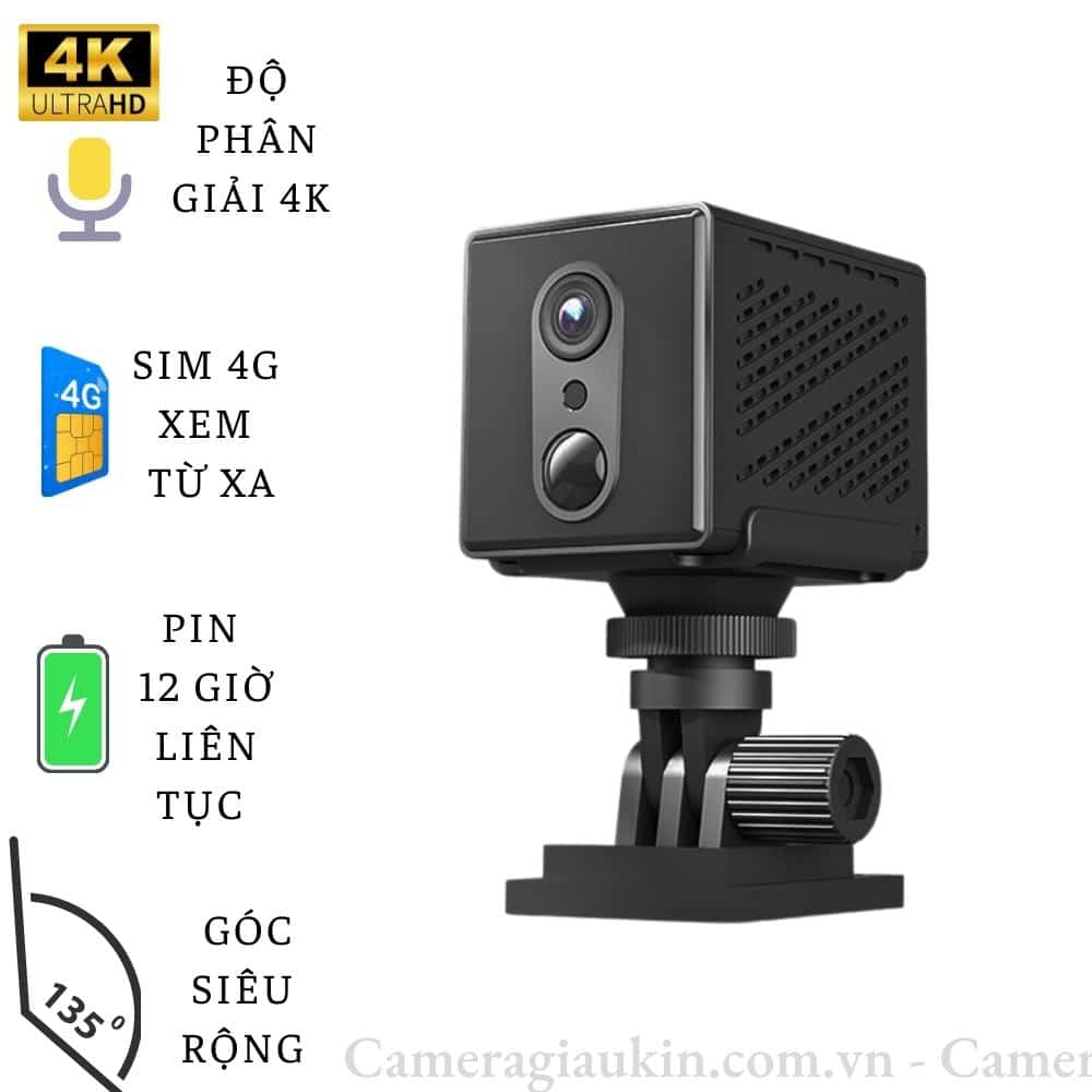 Camera lắp sim 4G x7d - camera mini siêu nhỏ xem online từ xa