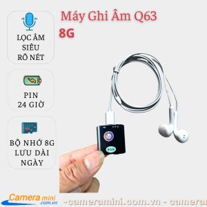 Máy ghi âm mini siêu nhỏ Q63