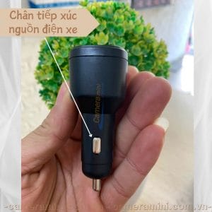 Chân cấp nguồn cho thiết bị máy định vị tẩu xạc ô tô