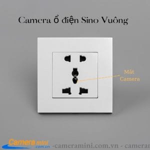 Camera Ổ Điện Vuông Âm Tường, Đầy Đủ Các Mẫu Ổ 7 Camera ổ điện vuông