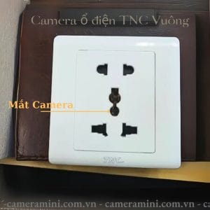 Camera Ổ Điện Vuông Âm Tường, Đầy Đủ Các Mẫu Ổ 8 Camera ổ điện âm tường TNC