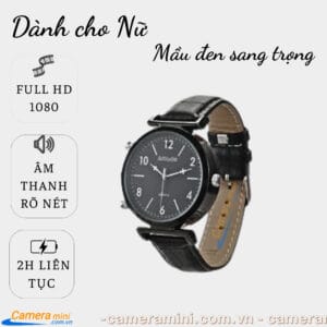Camera Ngụy Trang Đồng Hồ Đeo Tay Nữ W88D Mắt Siêu Kín