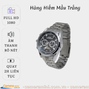 Camera Ngụy Trang Đồng Hồ Đeo Tay W650 - Mầu Trắng Hiếm