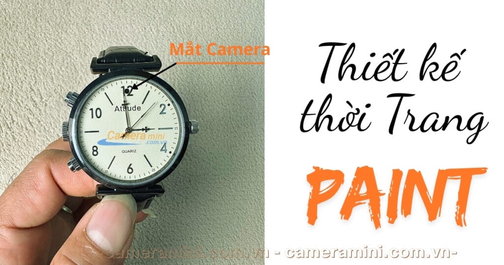 Camera Ngụy Trang Đồng Hồ Đeo Tay Cho Nữ W88T - Siêu Nét 18 camera dong ho deo tay thiet ke sang trong