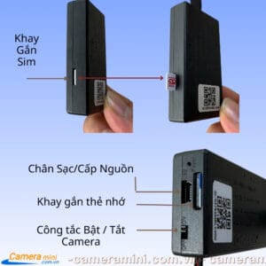 Cac cong ket noi tren camera mini v99s