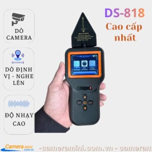 Máy Dò Phát Hiện Camera, Định Vị, Nghe Lén DS-818 Cao Cấp