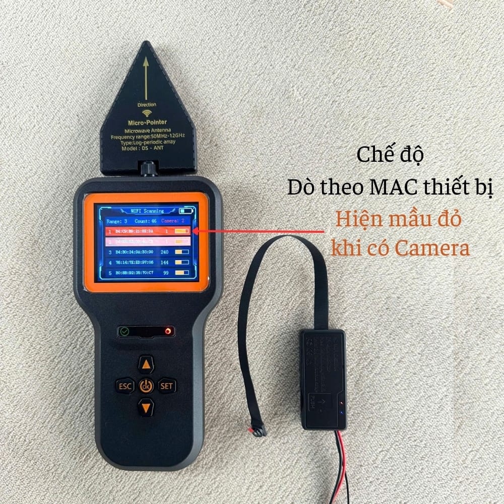 may do phat hien camera giau kin ds818